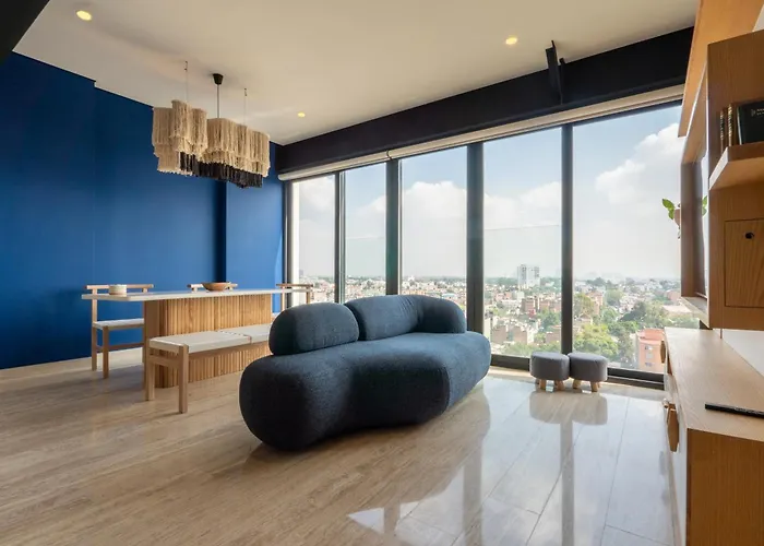 Departamento En Cdmx Con Gym Y Coworking