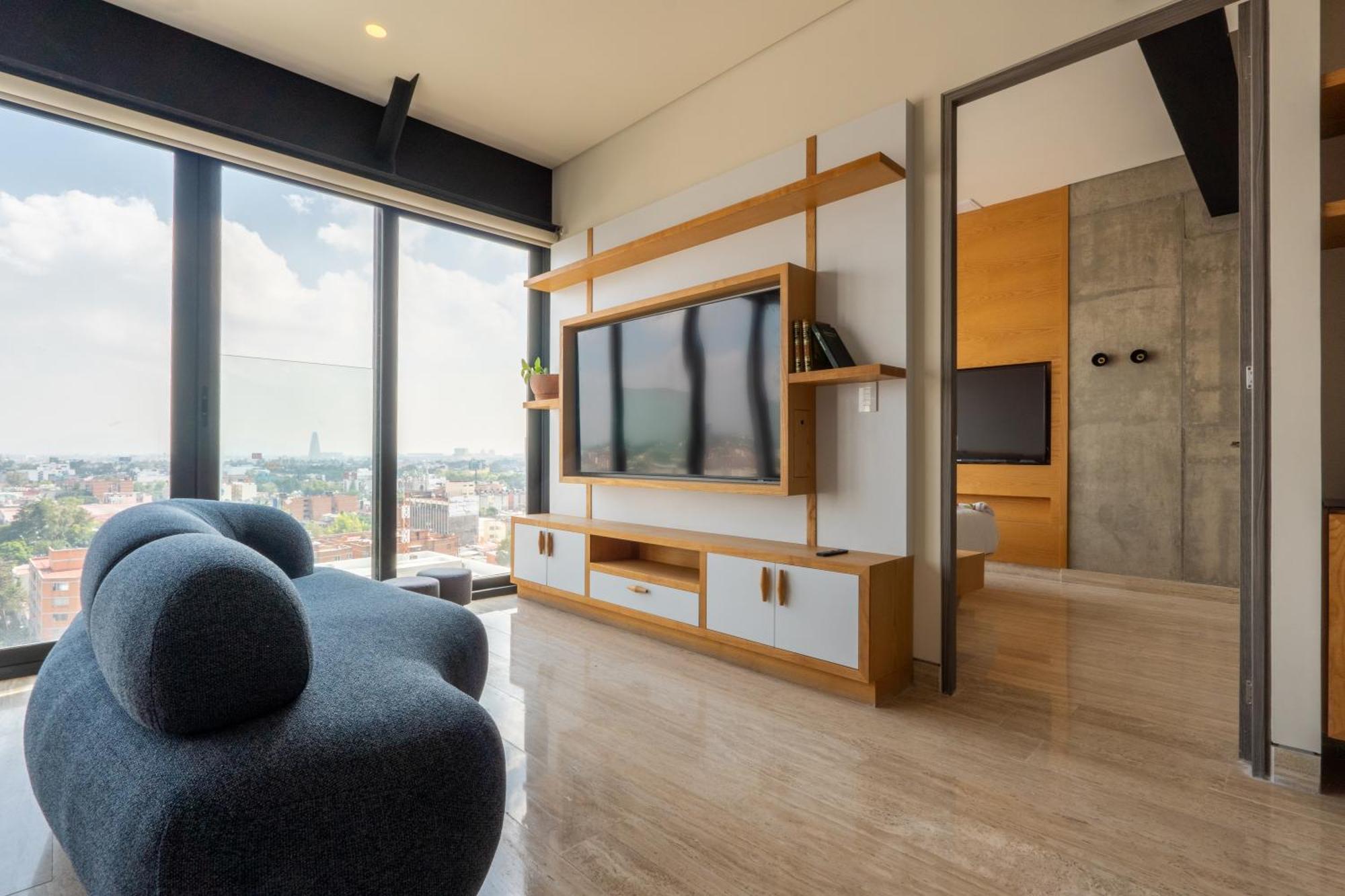 Departamento En Cdmx Con Gym Y Coworking * Mexico City